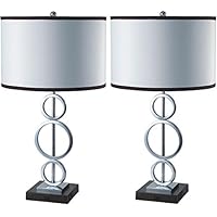 8323-1x2 Table lamp, Medium, Silver