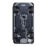RW2926 Car Underbody Flip Case Cover for iPhone 6 6S