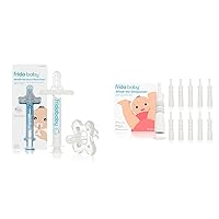 Frida Baby Medicine Pacifier, Medicine Syringe & Accu-Dose Pacifier + Frida Baby Windi Gas and Colic Reliever for Babies (10 Count)