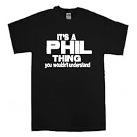 Phil Thing Black T Shirt