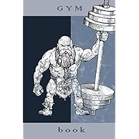 GYM Book: Pocket log for every day. Stylish, minimalist and easy-to-use fitness log book with practical design.