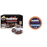Low Acid Coffee Bundle for Keurig Kcups Brewers - Regular Unflavored & Decaf Unflavored, Colombian Supremo, Ideal for Sensitive Stomachs - Acid Reflux, Gastro Issues & More, 12 Count Each