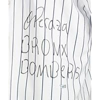 Oswald Peraza Signed New York Yankees Nike Baseball Jersey Bronx