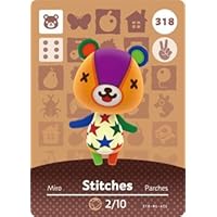 Stitches - Nintendo Animal Crossing Happy Home Designer Series 4 Amiibo Card - 318