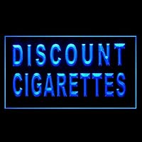 200078 Discount Cigarettes Smoking Tobacco Lighter Display LED Light Neon Sign