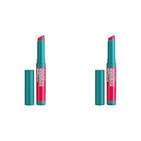 Green Edition Balmy Lip Blush, Formulated With Mango Oil, Spring, Fuschia Pink, 1 Count (Pack of 2)