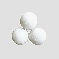 Dryer Balls 3 Pack by Revive Essential Oils - New Zealand Wool - Organic Natural Wool for Laundry, Fabric Softening, Anti Static, Baby Safe, No Lint, Odorless and Reusable