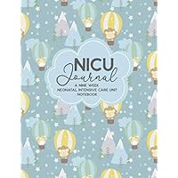 NICU Journal A Nine Week Neonatal Intensive Care Unit Notebook: A Prompt Journal for Parents to Track the Progress of Their Baby in the Neonatal Intensive Care Unit | Blue Hot Air Balloon Theme NICU Journal A Nine Week Neonatal Intensive Care Unit Notebook: A Prompt Journal for Parents to Track the Progress of Their Baby in the Neonatal Intensive Care Unit | Blue Hot Air Balloon Theme Paperback