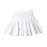 Girl Pleated Skirts Built in Shorts Little Kid Tennis Skirts Skorts Toddler Girl Athletic Skorts Flowy Skirts