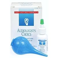 Audiologists Choice Earwax Removal System with Ear Wax Air Bulb Syringe
