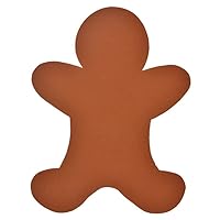12 Crafter's Square Foam Shapes 8 Inches Tall (Gingerman)