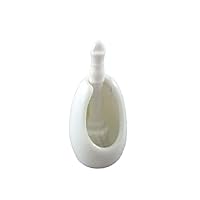 Melody Jane Dolls Houses House Miniature 1:12 Bathroom Accessory Porcelain Toilet Brush and Holder