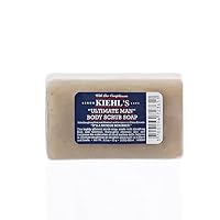 Kiehl's Ultimate Man Body Scrub Soap 3.2 Oz