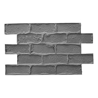 Capone Cobble Concrete Stamp Single by Walttools | Vintage Cobblestone Brick Pattern, Sturdy Polyurethane Texturing Mat, Decorative Realistic Detail (Floppy/Flex)
