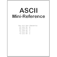 ASCII Mini-Reference ASCII Mini-Reference Kindle