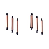 SUTRA Interchangeable Styler Attachments - Spring Curler, Waver, and Clipless Wand Attachment Options, Rose Gold