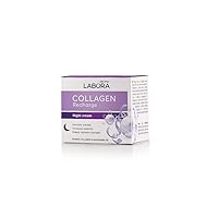 Collagen Recharge Anti Wrinkles Night Cream with Marine Collagen and Macadamia Oil