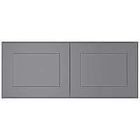 LOVMOR Wall-Mounted Storage Cabinet, Refrigerator Wall Kitchen Cabinet, Storage Cabinet for Kitchen, Bathroom, 24