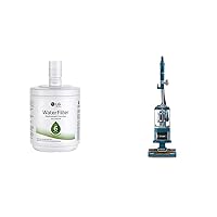 LG LT500P - 6 Month / 500 Gallon Capacity Replacement Refrigerator Water Filter (NSF42 ADQ72910911 & Shark ZU503AMZ Navigator Lift-Away Upright Vacuum with Self-Cleaning Brushroll