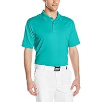 Men's Solid Opti-dri Short Sleeve Golf Polo Shirt with Stretch Fabric, Sun Protection, Extended (Sizes Small-4xl)