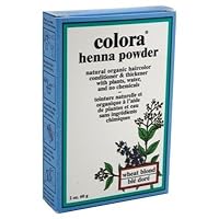 Colora Henna Powder Hair Color Wheat Blonde 2 Ounce (59ml) (3 Pack)