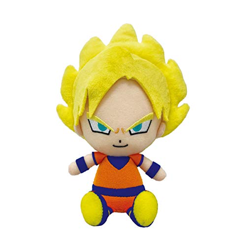  Compre Dragon Ball Z Chibi Plush Super Saiyan Son Goku en Amazon Japón genuino