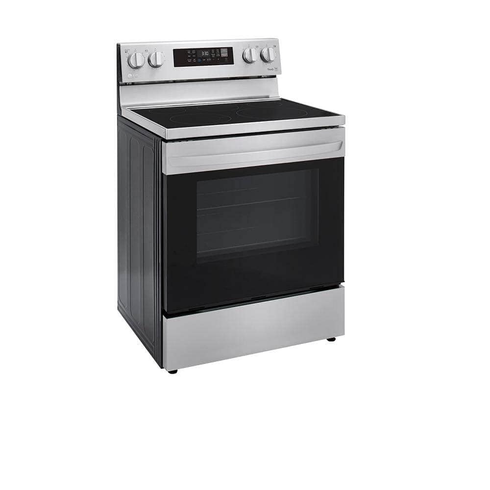 LG 6.3 Cu. Ft. Stainless Steel Smart Electric Single Oven Range With AirFry