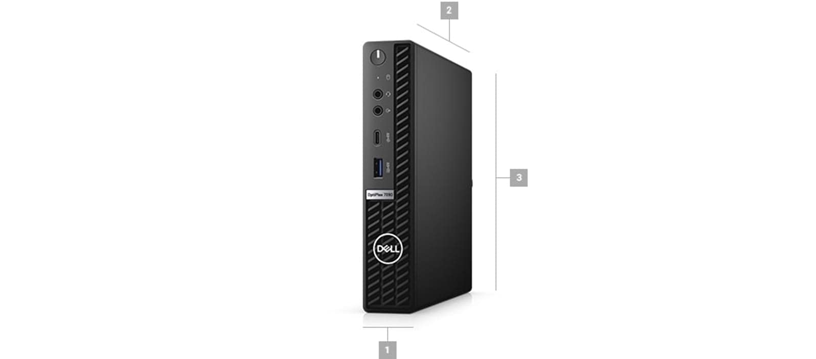 Dell OptiPlex 7000 7090 Micro Tower Desktop (2021) | Core i7-512GB SSD - 16GB RAM | 8 Cores @ 4.6 GHz - 11th Gen CPU Win 11 Pro (Renewed)