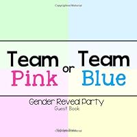 Team Pink Or Team Blue Gender Reveal Party Guest Book