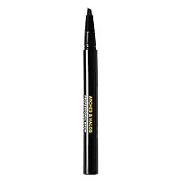 Angled Bristle Tip Waterproof Brow Pen - Water Based And Smudge Proof - Fills In Sparse Eyebrows And Gives Fuller Effect - Covers Scars Or Overplucked Brows - Auburn - 0.051 Oz