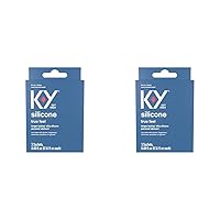 K-Y True Feel Silicone Lube, Personal Lubricant, Silicone-Based Formula, Safe to Use with Condoms, for Men, Women and Couples, 3x0.16 FL OZ Sachets (Pack of 2)