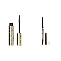 L’Oréal Paris Voluminous Panorama Mascara, Volumizing and Lengthening Mascara & Infallible Grip Mechanical Gel Eyeliner Pencil, Smudge-Resistant, Waterproof Eye Makeup