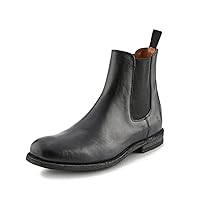 Frye Tyler Chelsea Boots for Men Designed with Flexible Blake Construction and Elasticated Side Panels, Comfort Footbed and Full Leather Lining – 6” Shaft Height