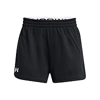 Under Armour Girls' Play Up Mesh Shorts