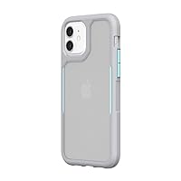 Griffin Technology Survivor Endurance for iPhone 12 & iPhone 12 Pro - Gray/Sky Blue/Light Gray
