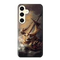 R1091 Rembrandt Christ in The Storm Case Cover for Samsung Galaxy S24