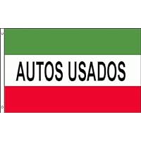 3x5 Advertising Autos Usados (Used Cars) Flag 3'x5' Banner Brass Grommets Premium Fade Resistant