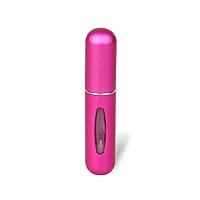 Portable Mini Refillable Perfume Atomizer Bottle Atomizer Travel Size Spray Bottles Accessories 5ml/0.2oz (Pink)