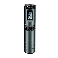 Ava EP10 Adjustable Stroke Gunmetal Grey Wireless Tattoo Pen - Adj Stroke 2.5mm to 4.5mm