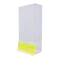 NMC ASG-D Visitor Spec Dispenser - 8 in. x 18 in. x 4 in. Bottom Door, Clear Acrylic Holder for Safety Glasses