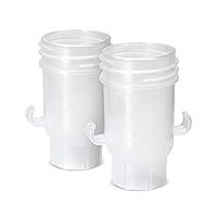 Breastmilk Storage Bag Adapters Compatible with Ameda Pump ‘N Protect Milk Bags (2 Count)