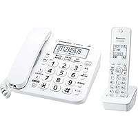 Panasonic VE-GD27DL-W Cordless Phone (with 1 Handset), White