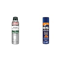 Coleman 100% MAX DEET Insect Repellent Spray & Repel Permethrin Clothing & Gear Insect Repellent Bundle