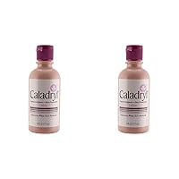 Caladryl Calamine Lotion, Skin Protectant Plus Itch Relief, 6 Fl Oz (Pack of 2)