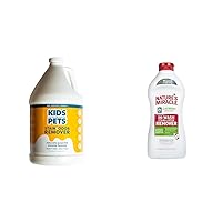 KIDS 'N' PETS 128 fl oz Stain & Odor Remover + Nature's Miracle 32 Oz Laundry Stain & Odor Remover