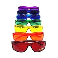 Color Therapy Pro Chakra Complete Set of 7 Color Glasses