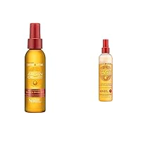 Creme of Nature Argan Oil Anti-Humidity Gloss & Shine Mist With Heat Protection, Leave-In Conditioner With Strengthening Protein