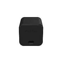 mophie speedport 20 USB-C Charger GaN 20W Fast Compact Foldable Charger for MacBook Pro 13, Galaxy S22/S22+/S22 Ultra/S21, Note 20/10, iPhone 14/13/12 Pro, and More - Black