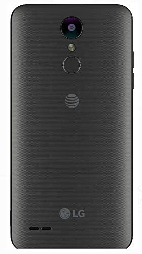 LG Phoenix 4 AT&T Prepaid Smartphone with 16GB, 4G LTE, Android 7.1 OS, 8MP + 5MP Cameras - Black