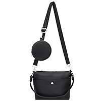 INICAT Lightweight Small Purse Multi Zipper Mini Cell Phone Purse Pouch Crossbody Shoulder Bags for Women
